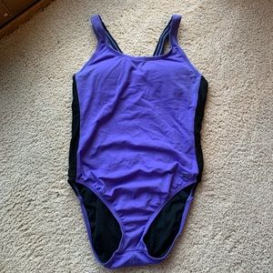 Purple Speedo Swim Suit